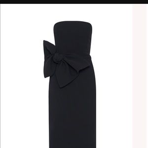 By Johnny strapless black dress (mini with bow)